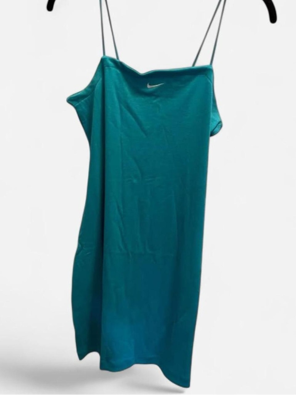 ✨ Nike Sportswear Essential Ribbed Cami Dress Teal - Medium - NEW ✨